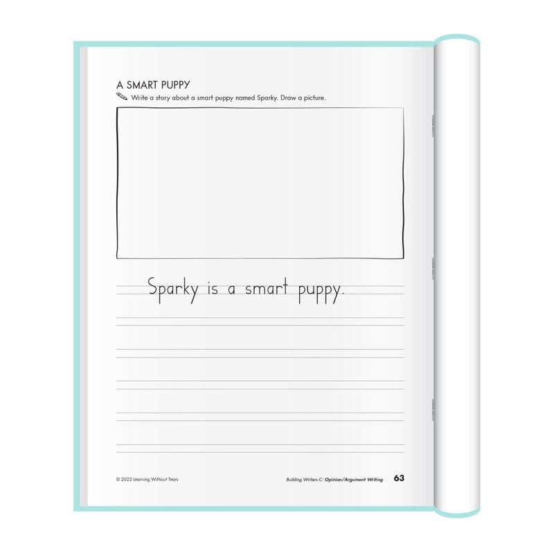 Learning Without Tears, Building Writers C, Student Edition, Age 7+, 2nd Grade+, Handwriting Without Tears, Narrative, Information & Opinion Writing, Fluency, School & Home, Tutoring - Image 4